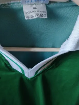 Camiseta Joma Fútbol Manga Larga Verde
