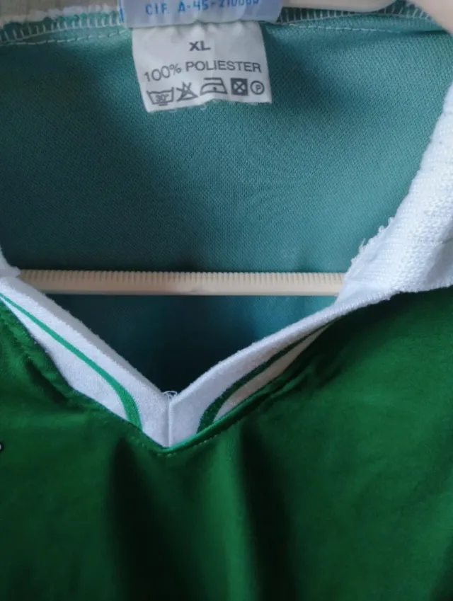 Camiseta Joma Fútbol Manga Larga Verde