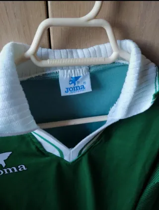 Camiseta Joma Fútbol Manga Larga Verde