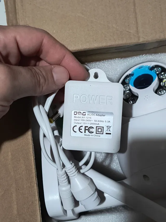 Cámara Seguridad Wifi Blanca