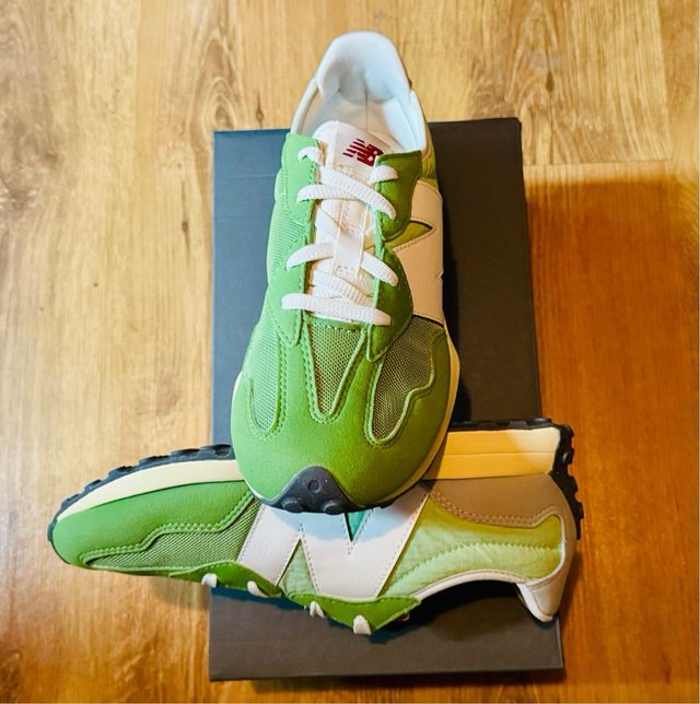 New Balance 327 Verde Talla 38.5