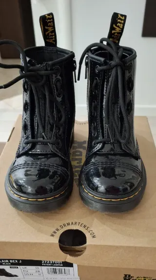 Dr. Martens BEX J Patent Lamper Bambina 28