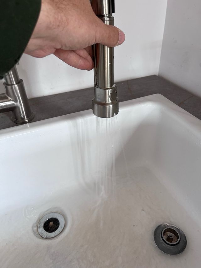 Grifo de cocina extensible