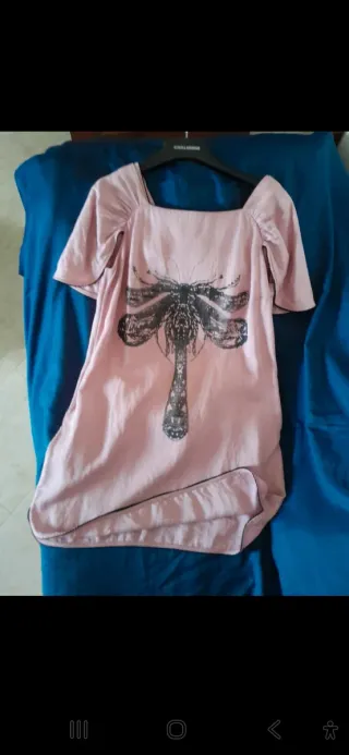 Abito corto con stampa