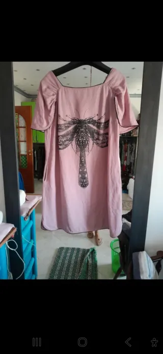 Abito corto con stampa