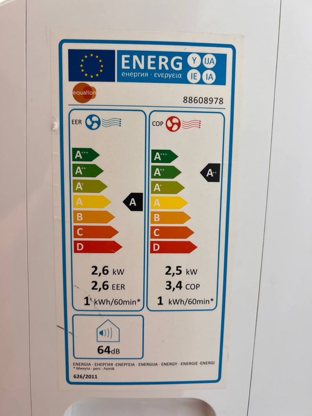 Aire Acondicionado Portátil Equation Cool&Heat