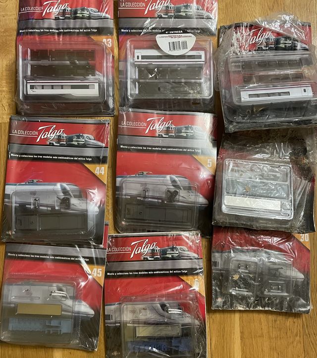 Vagones Tren AVE Altaya: 2 tractora y 1 café