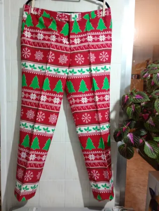 Traje chaqueta Navideña 3 Piezas