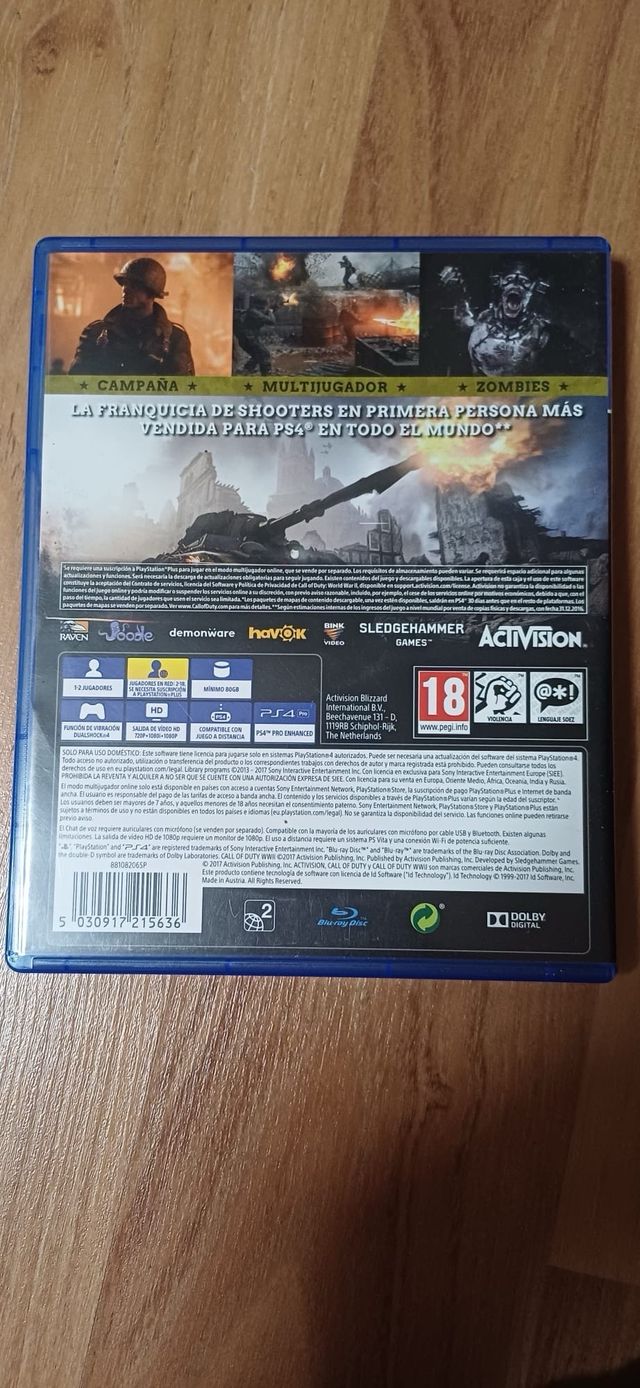Call of Duty WWII PS4
