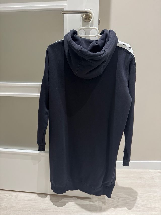 Vestido Sudadera Calvin Klein Negro Talla Única