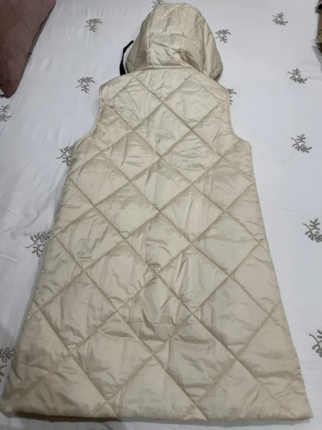 Chaleco largo Tintoretto beige