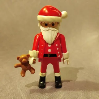 Playmobil Papá Noel y juguete/ carta