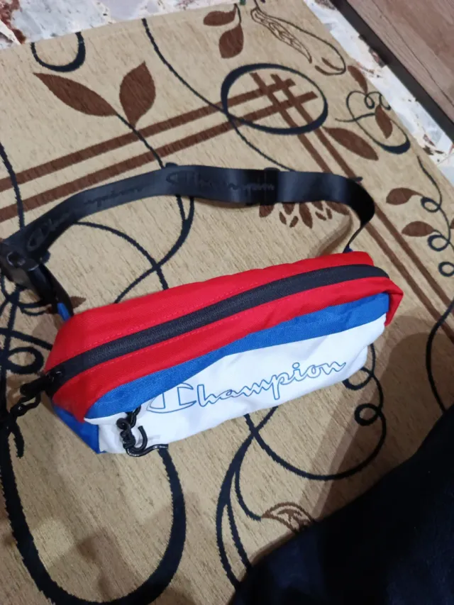 Marsupio Champion blu, rosso