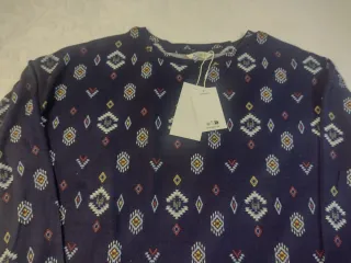 Jersey punto fino Springfield Estampado Azul