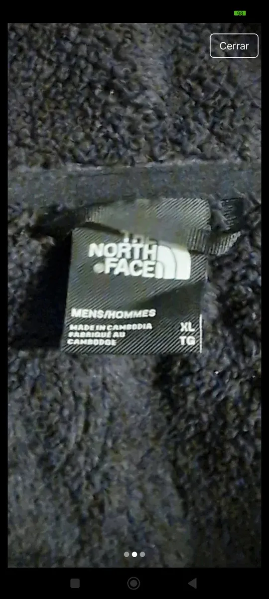 Abrigo The North Face Rojo