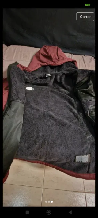 Abrigo The North Face Rojo