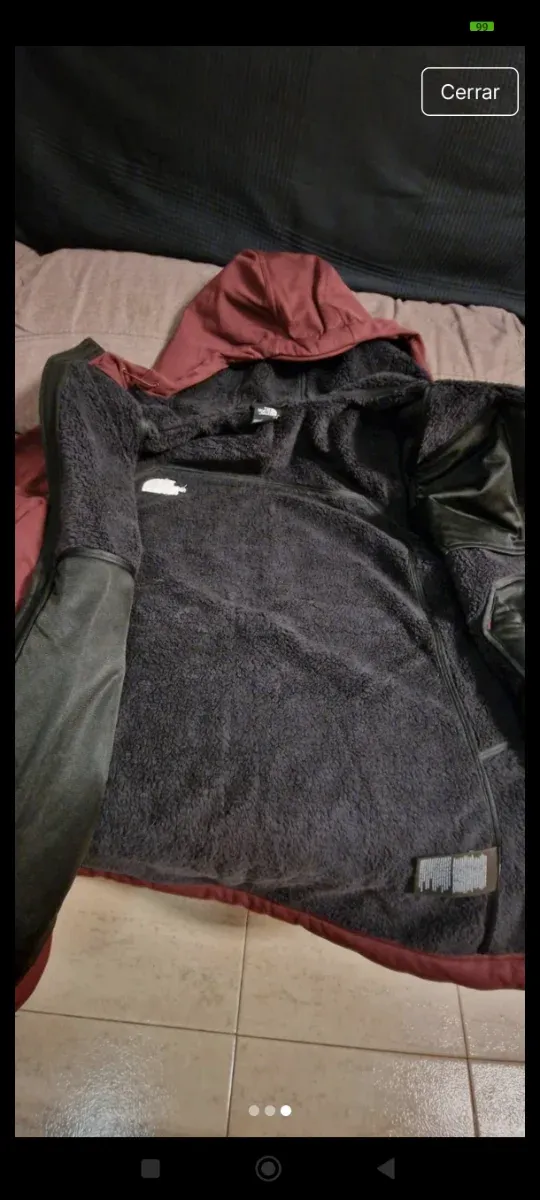 Abrigo The North Face Rojo