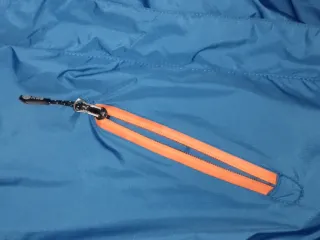 Anorak Invierno XL Azul Naranja forro térmico