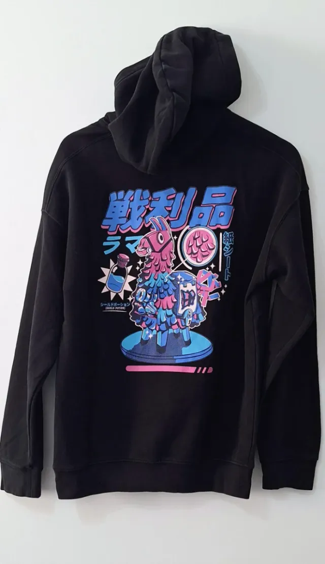 Sudadera Fortnite H&M Negra 13-14 años