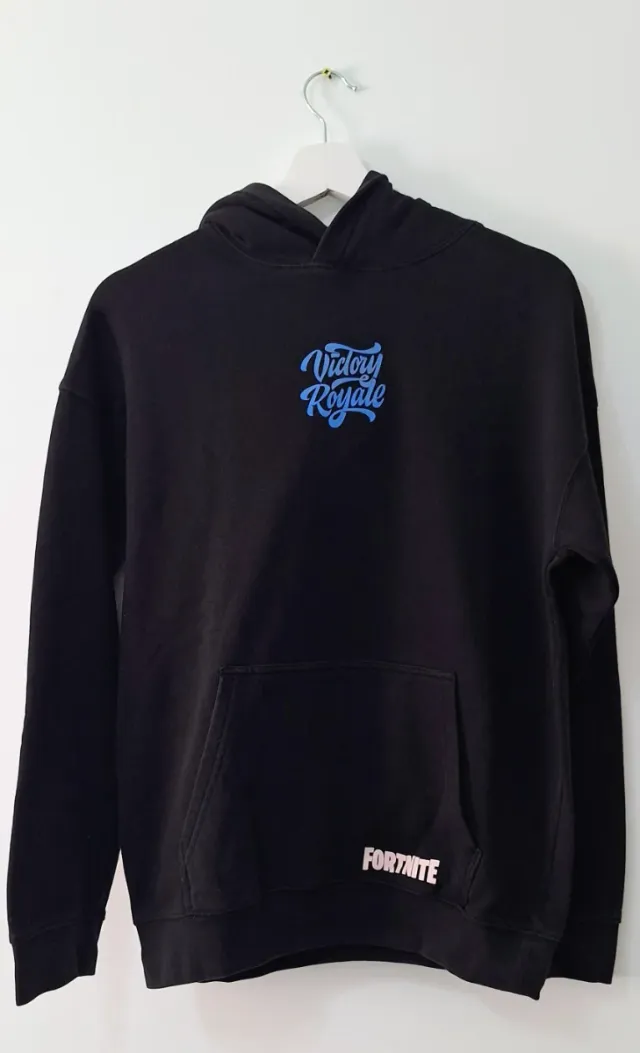 Sudadera Fortnite H&M Negra 13-14 años