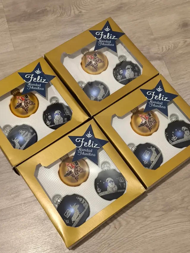 Pack Set Bolas Lauschaer Navidad Colección Exclusi