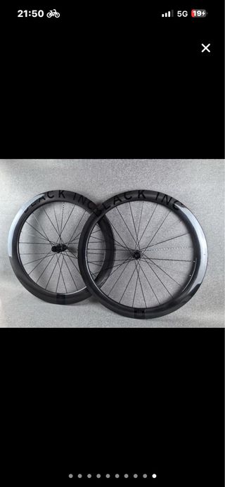 Ruedas de carbono para carretera