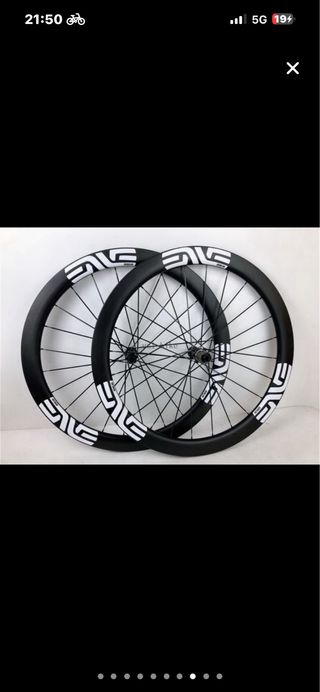 Ruedas de carbono para carretera