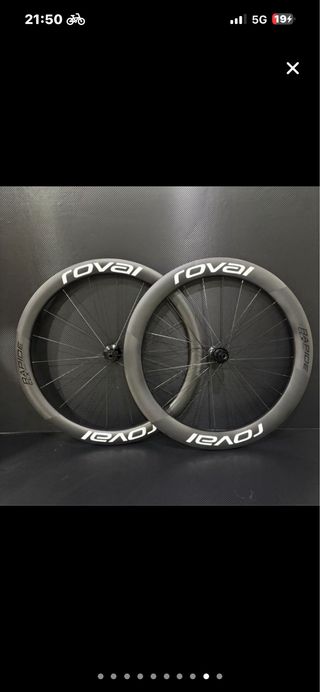 Ruedas de carbono para carretera