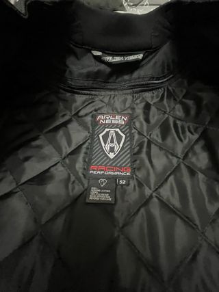 Chaqueta para moto de cuero.Arlen Ness.