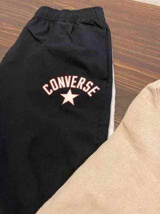 Tuta Converse Bambino Beige e Nera