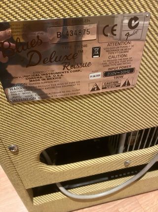 Amplificador Fender Blues Deluxe Reissue