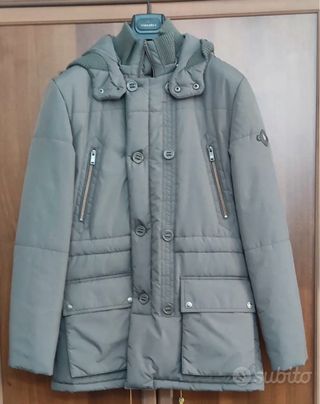 Giaccone con cappuccio rimovibile