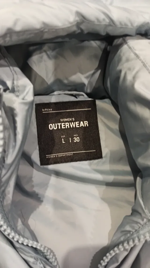 Chaleco Lefties azul claro con capucha