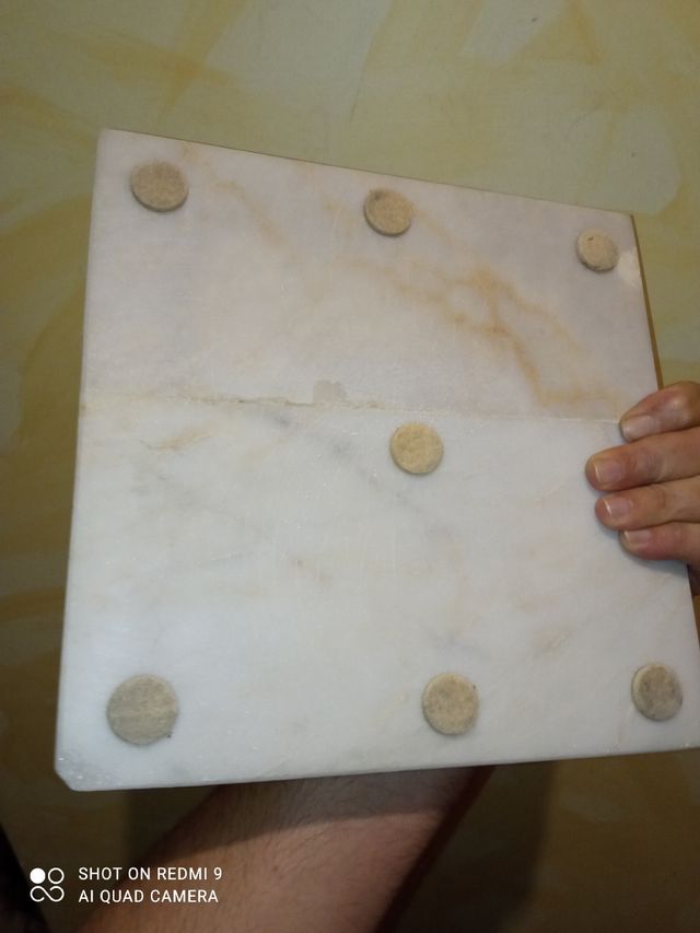 Tablero de ajedrez de mármol