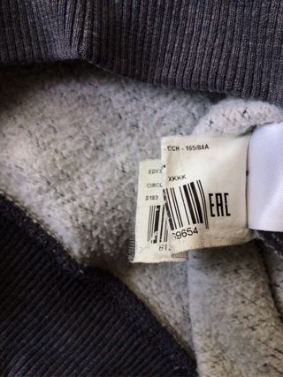 Sudadera DC Shoes Gris y Negra