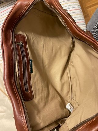 Maletín de piel Cardón marrón sin estrenar