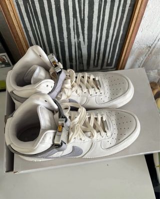 Nike Air Force 1017 9SM Gris/Blanco