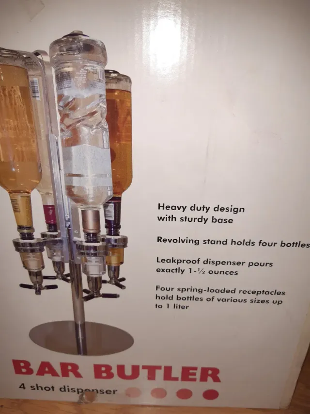 Bar Butler Dispensador 4 Botellas