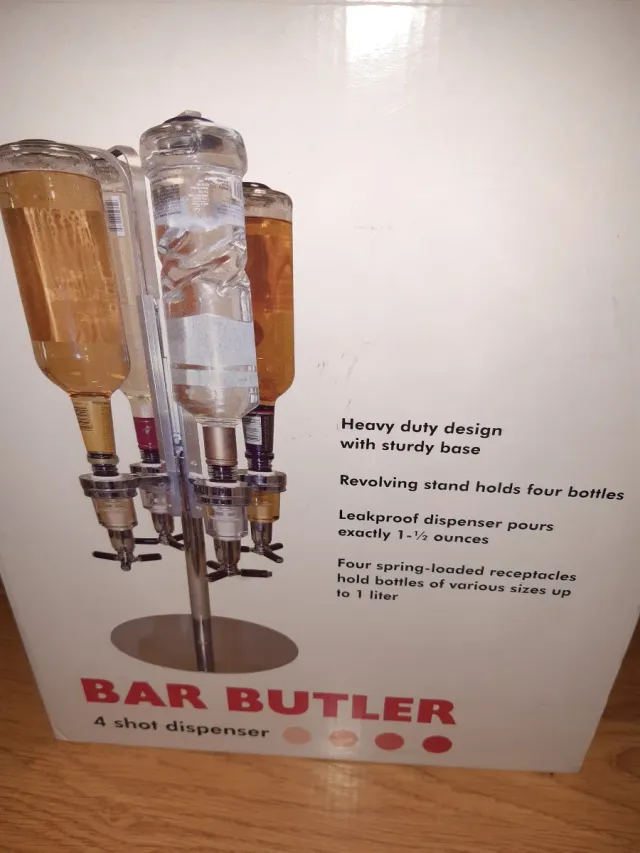 Bar Butler Dispensador 4 Botellas