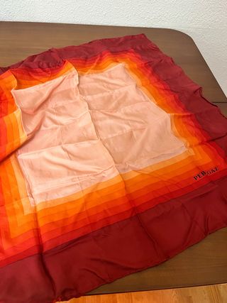Pañuelo Pertegaz degradado naranja y rojo