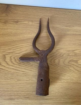 Antichi rampino e forca per barbabietole