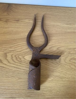 Antichi rampino e forca per barbabietole