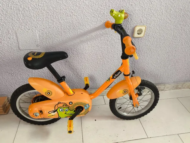 Bicicleta infantil naranja Btwin
