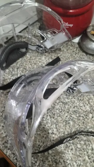 Visera para casco de hockey Bauer