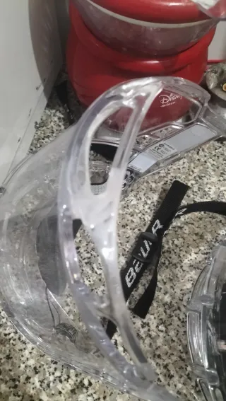 Visera para casco de hockey Bauer