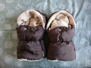 Guantes para cochecito bbest marrones