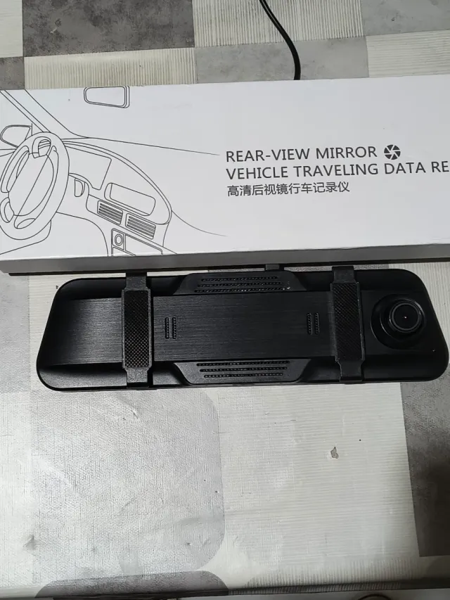 Espejo Retrovisor Coche Doble Cam Carplay Android