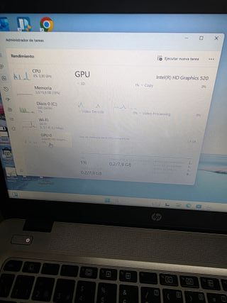 Ordenador portátil HP i7 SEXTA GENERACIÓN,  16RAM 