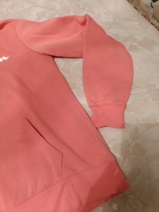Sudadera Champion rosa con capucha