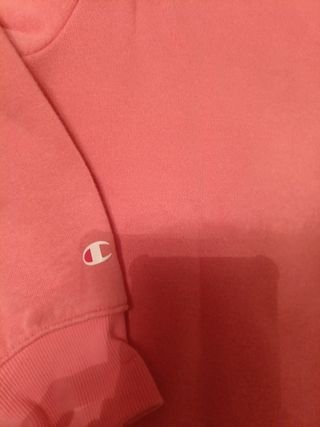 Sudadera Champion rosa con capucha